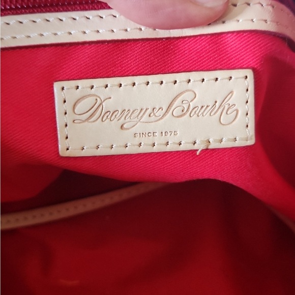 Dooney & Bourke White and Tan Crossbody Bag - Picture 4 of 9